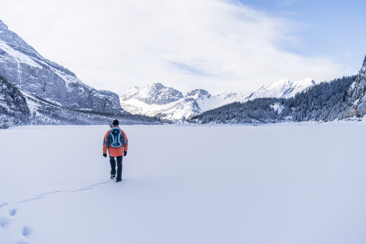 Oeschinensee Ice Walk