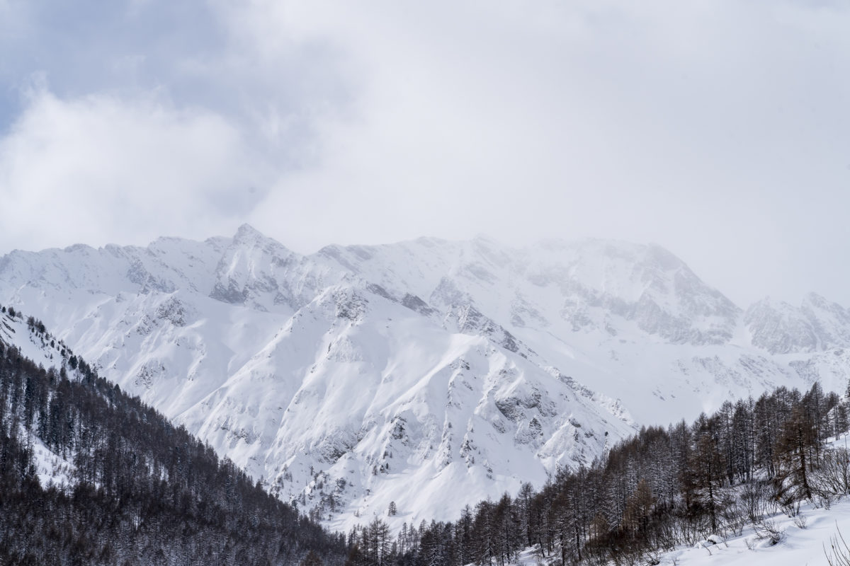 Samnaun Winterlandschaft