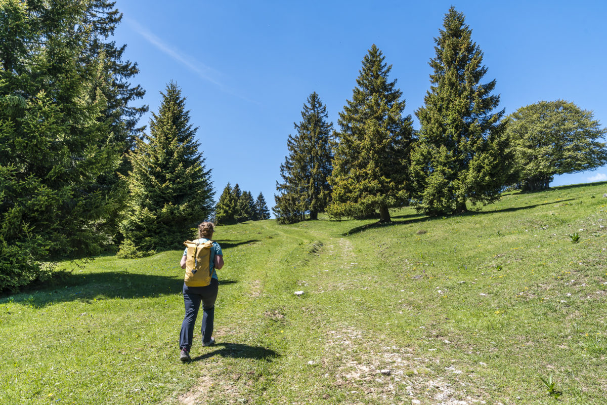 Aufstieg Chasseron