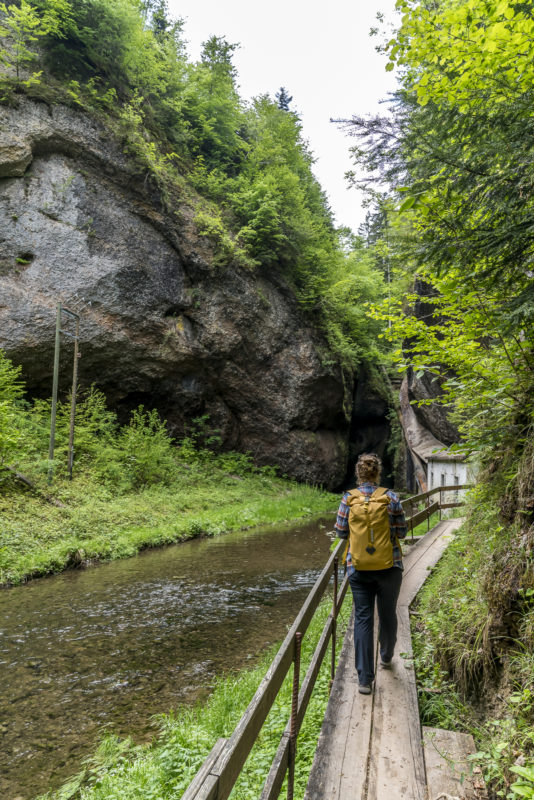 Wissbachschlucht Gossau Appenzell Wandertipp