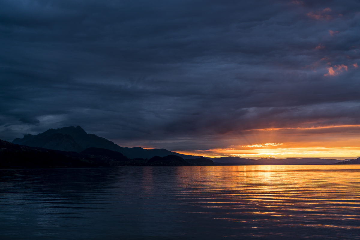 Thunersee Abendstimmung