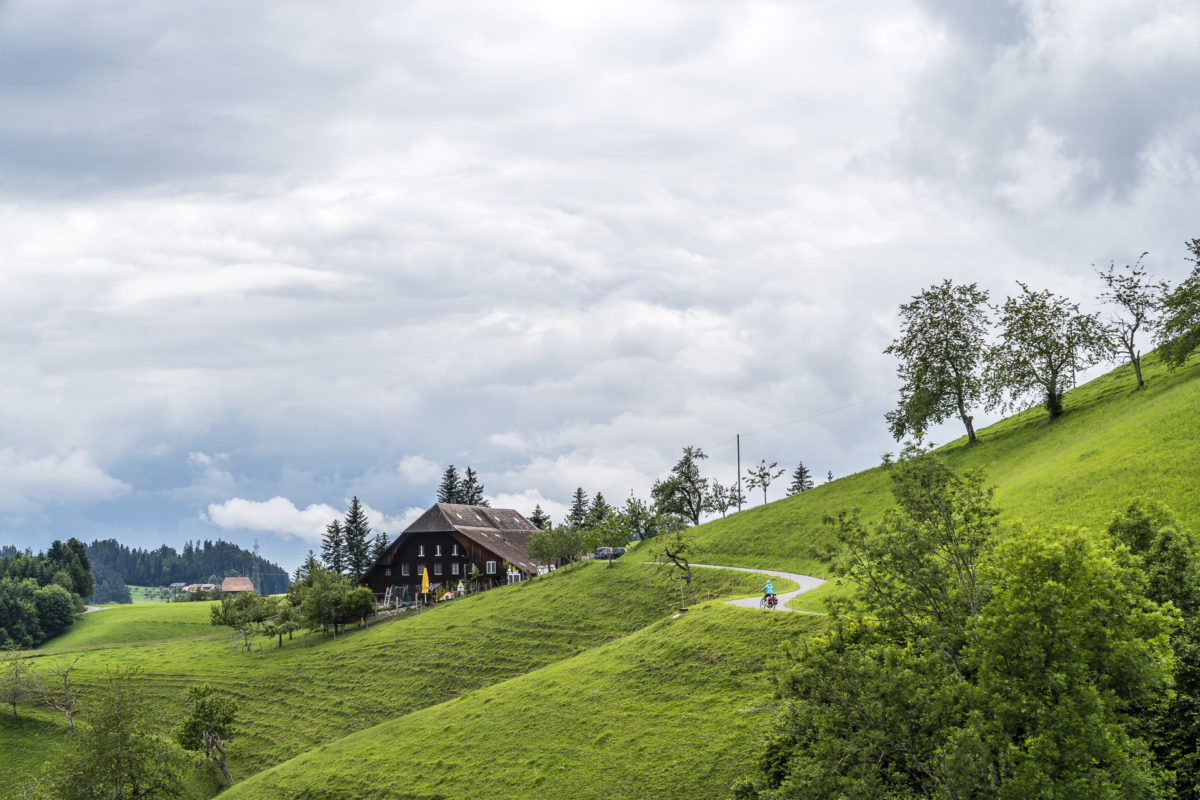 Velofahren im Emmental