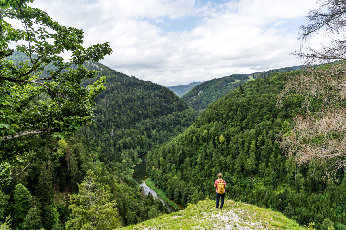 Aussicht über den Doubs