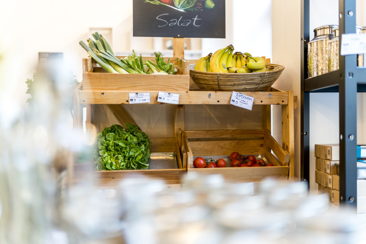 Ohne Supermarkt Gemüse