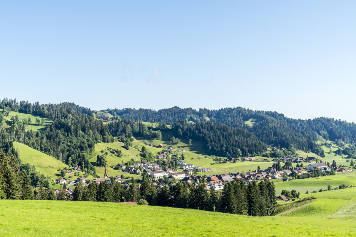 Blick auf Signau