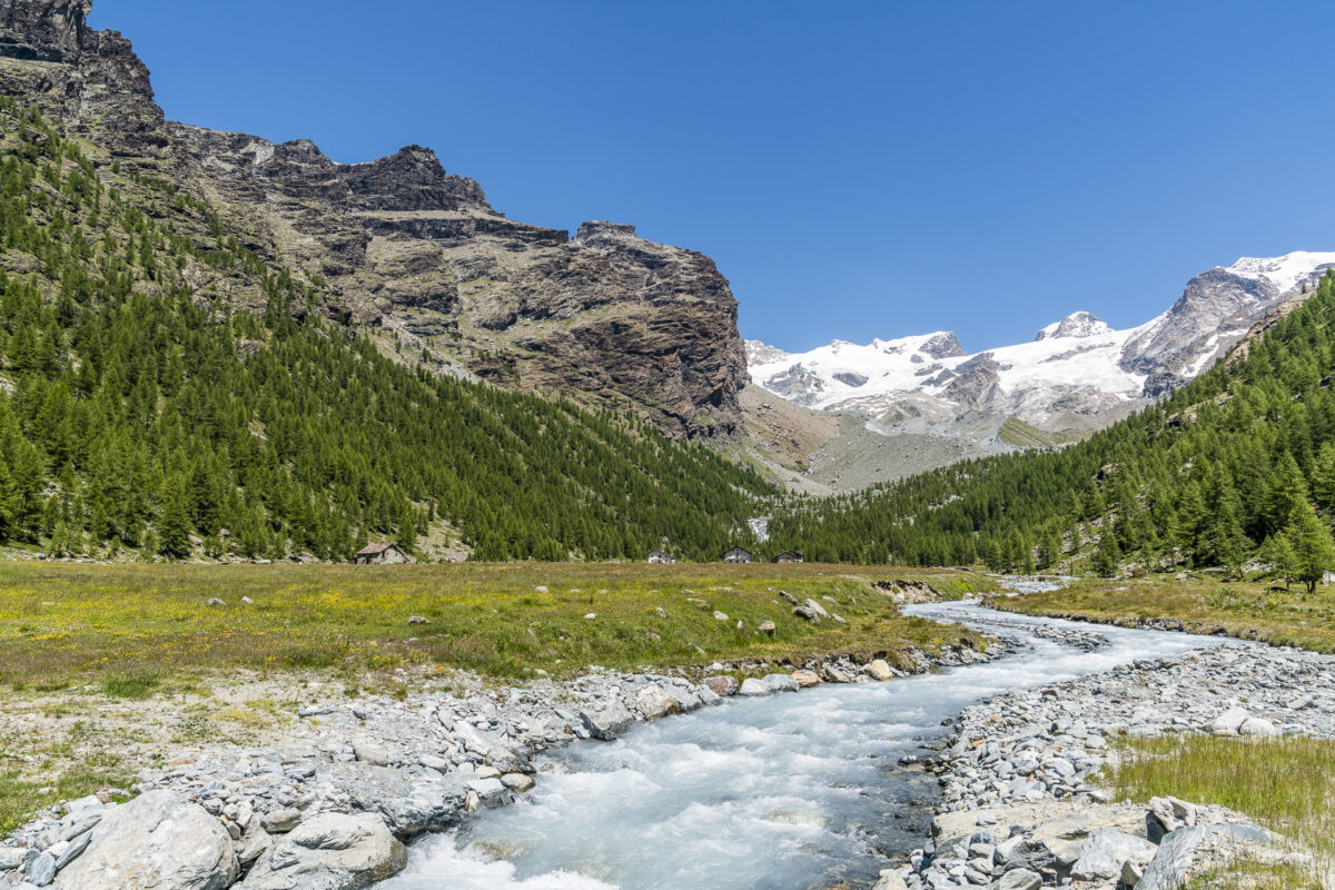 Aufstieg zum Lac Bleu