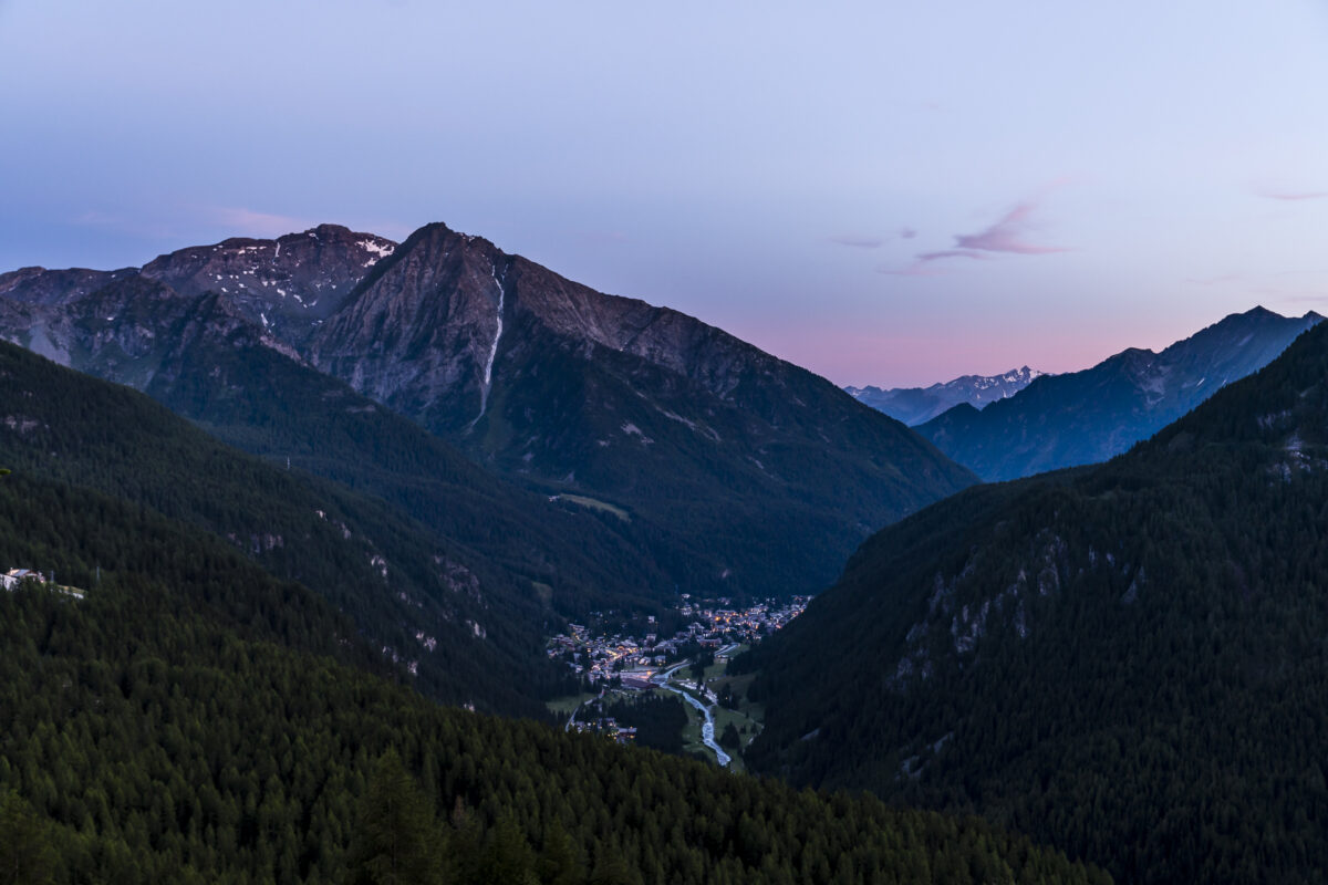 Abendstimmung Val d'Ayas