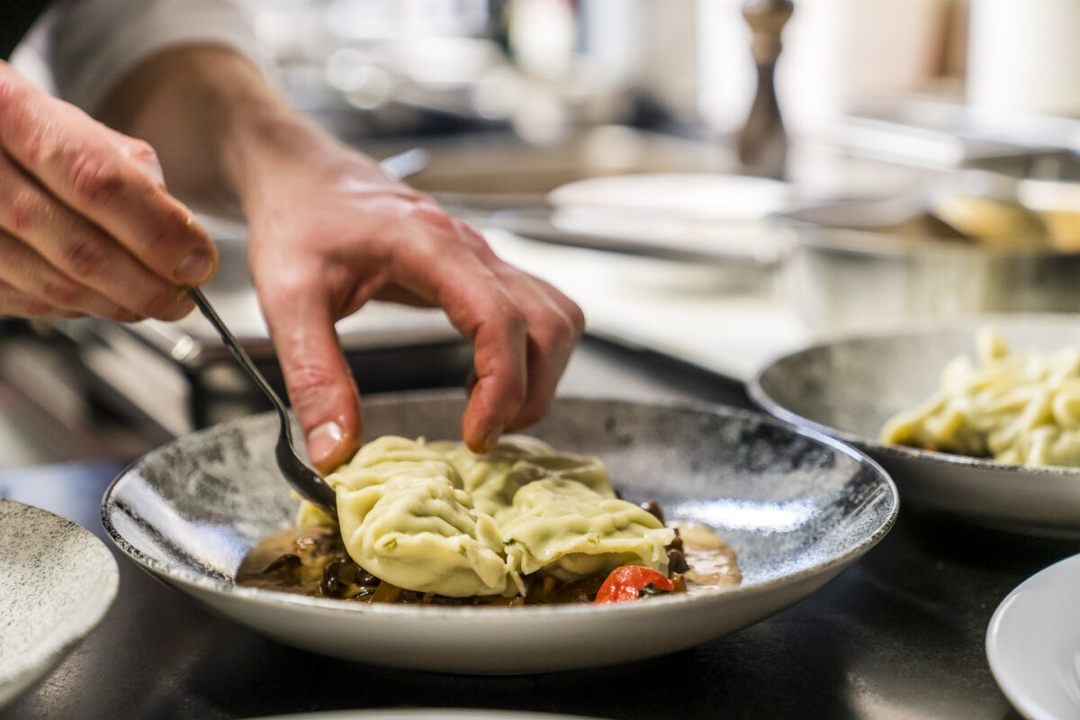 Maultaschen schwäbische Küche