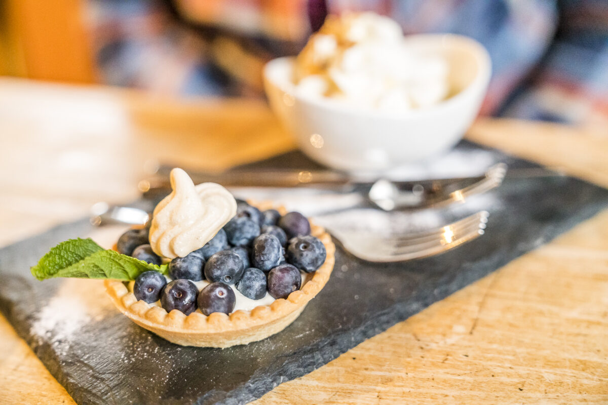 Tarte au Myrtille Arpette