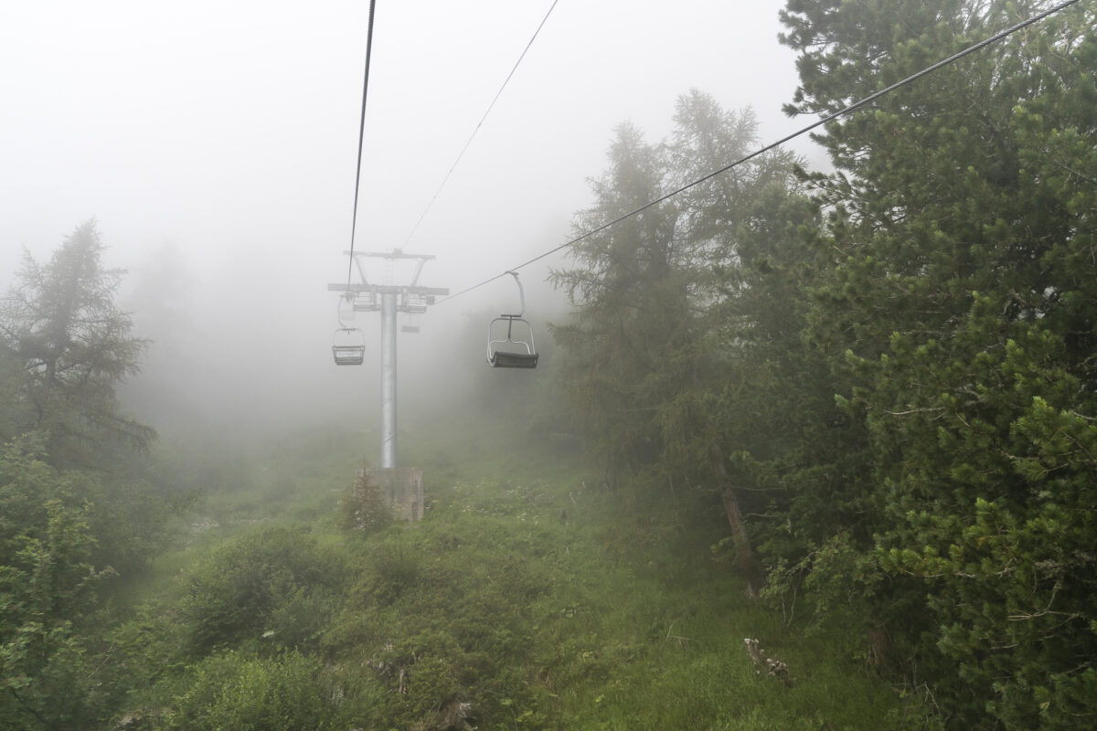 Champex-Lac La Breya Sesselbahn