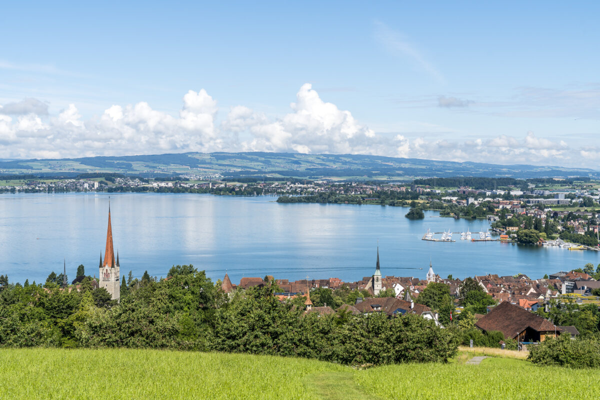 Zugerberg Aussicht auf Zug