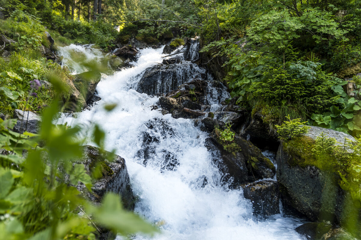 Bisse du Champex Wasserfall