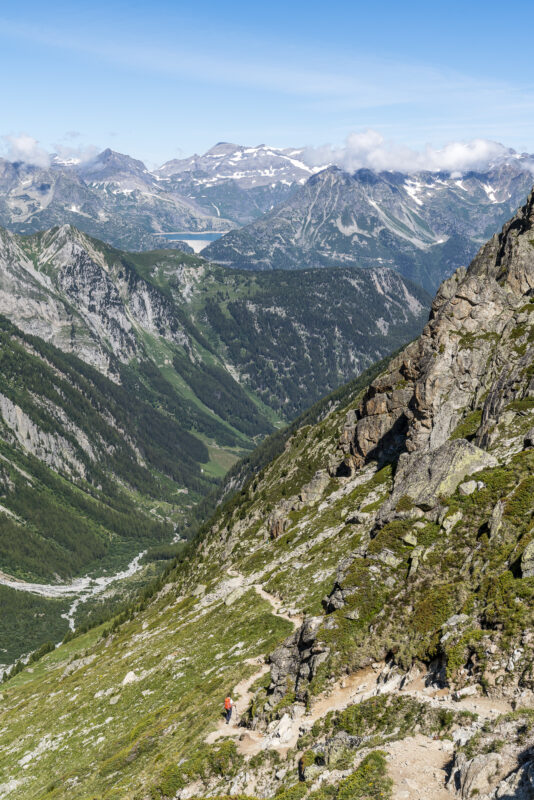 Abstieg Chalet du Glacier Trient