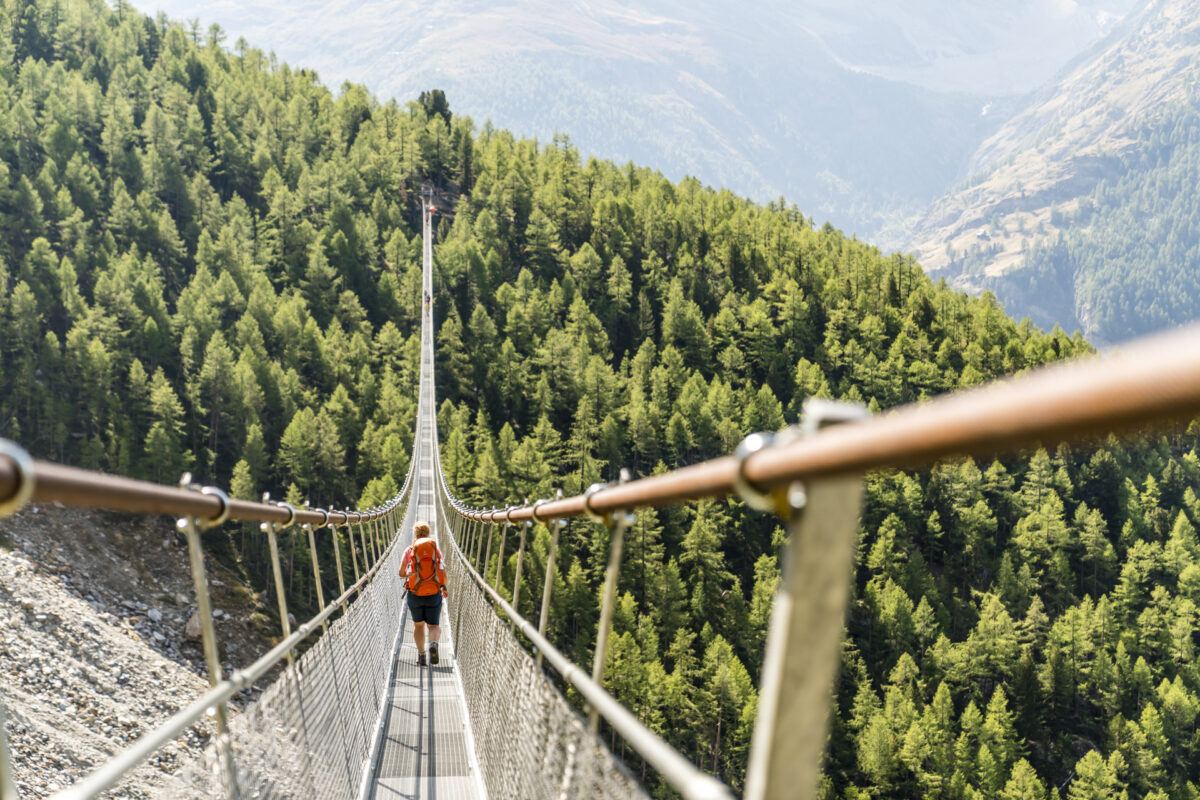 Europaweg Hängebrücke