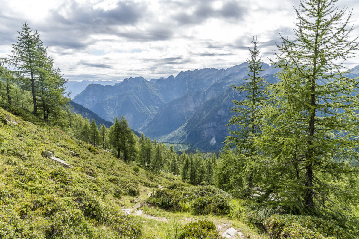 Aufstieg zum Passo Quadrello