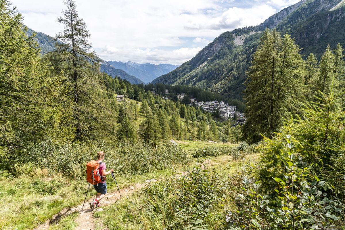 Wanderung nach Bosco Gurin