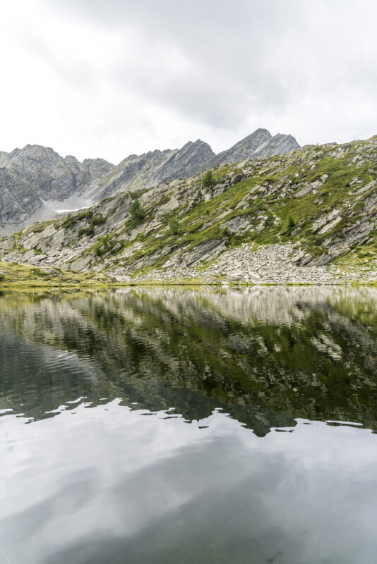 Spieglung am Lago Gelato