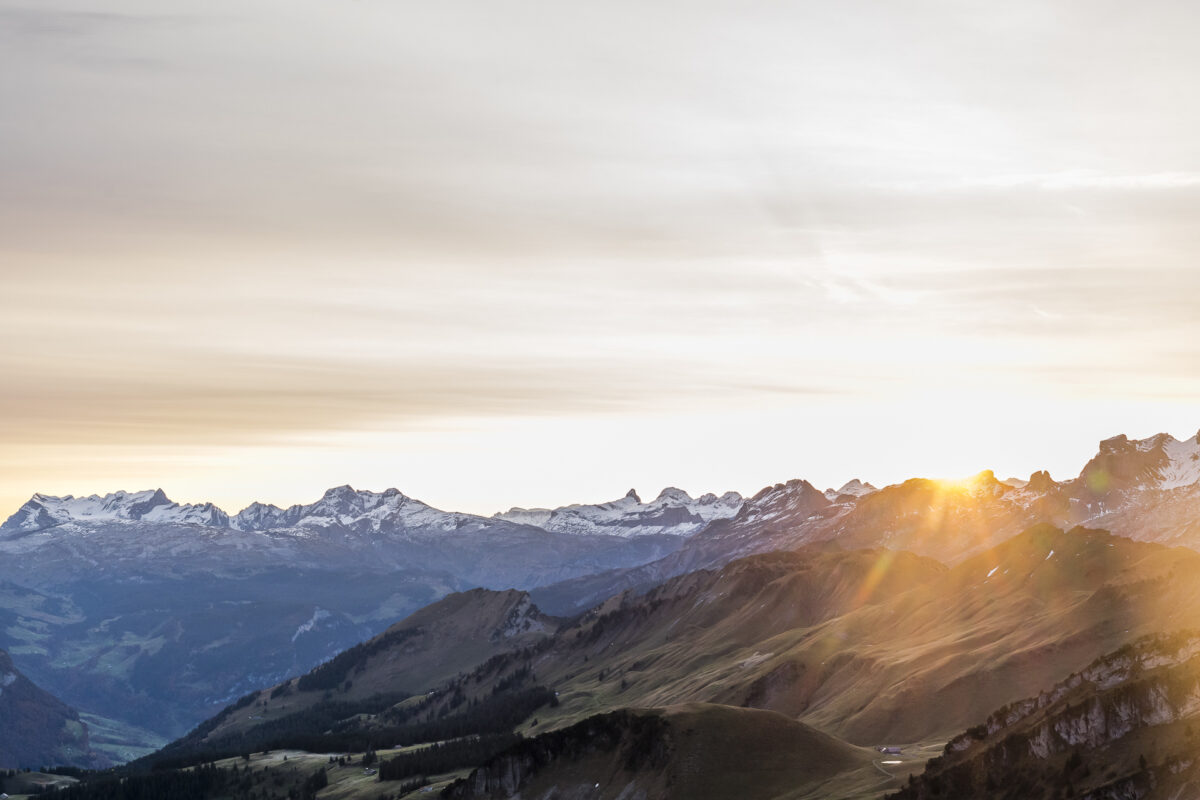 Fronalpstock Morgenstimmung