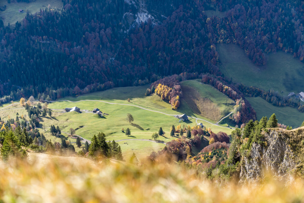 Tiefblick vom Klingenstock