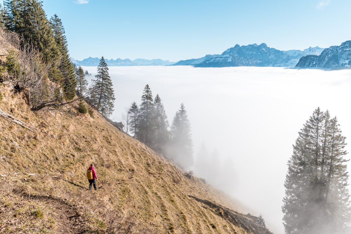 Nebelgrenze im Glarnerland