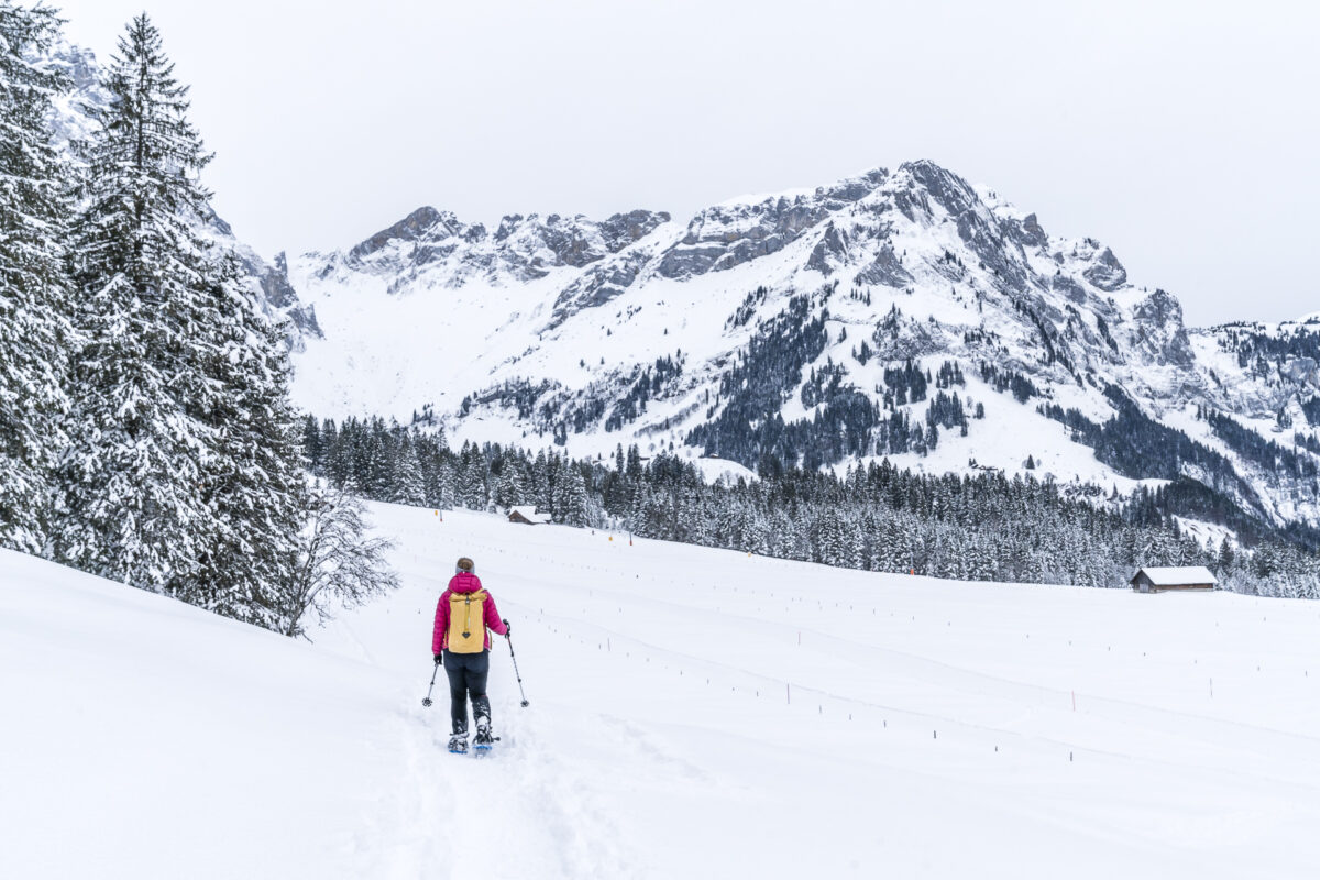 Gerschnialp Schneeschuhwandern