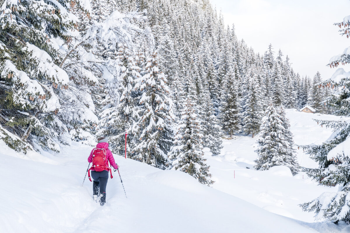 Arnisee Trail Schneeschuhewanderung