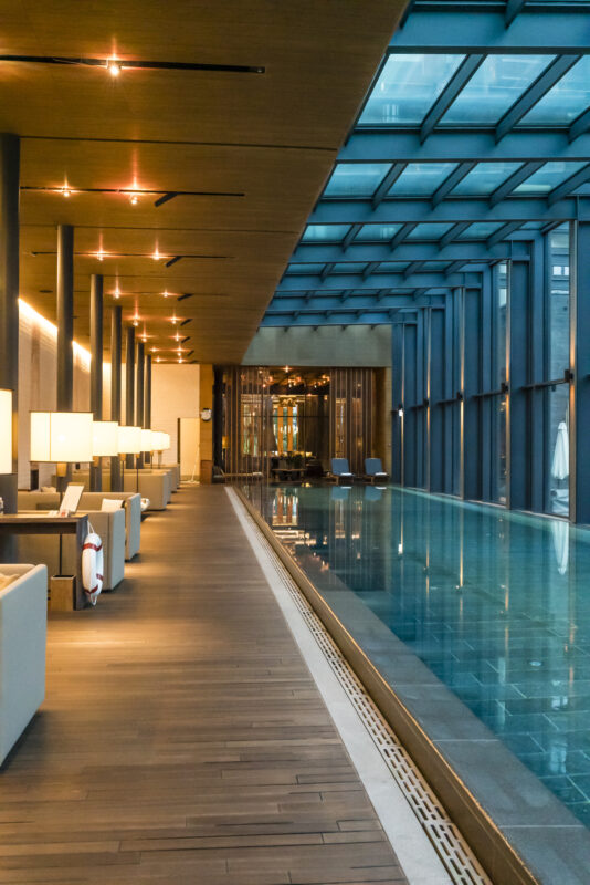 Chedi Andermatt Wellnessbereich