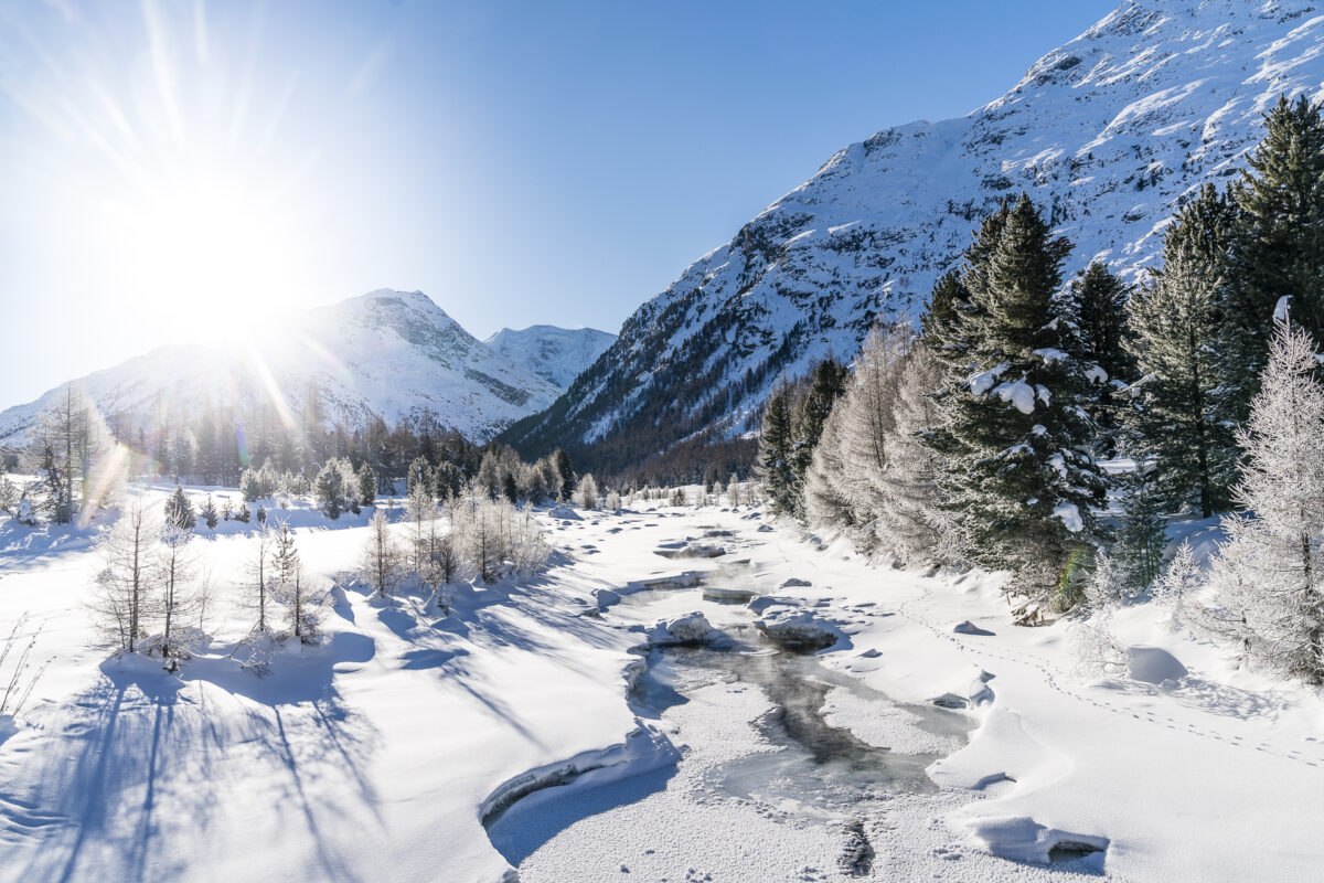 Engadin im Winter