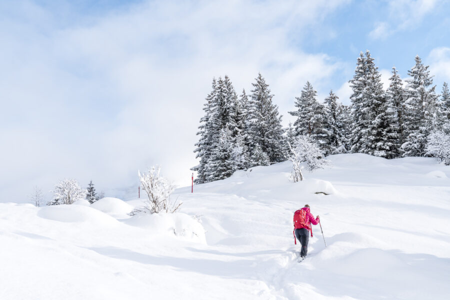 Arnisee Trail Schneeschuhwanderung