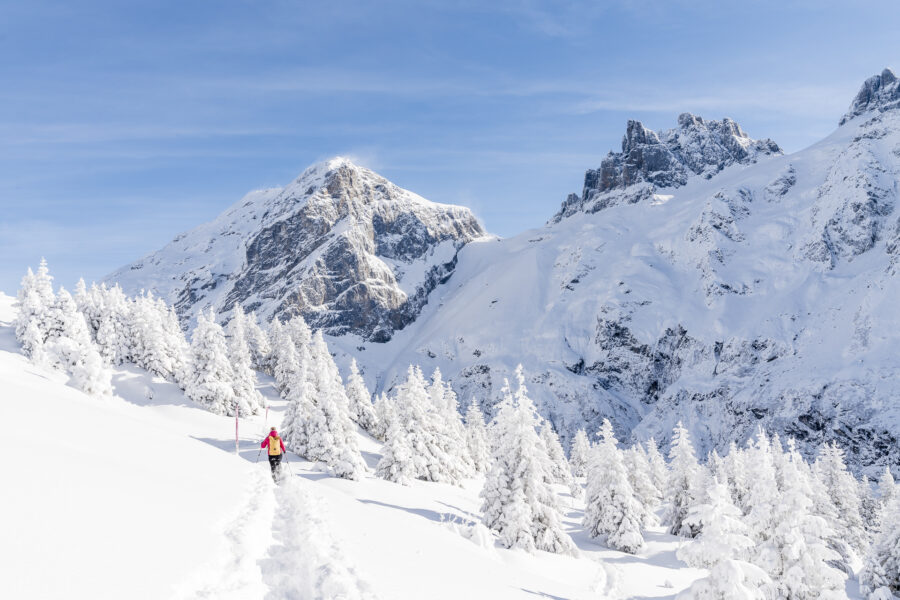 Schneeschuhwandern in Engelberg