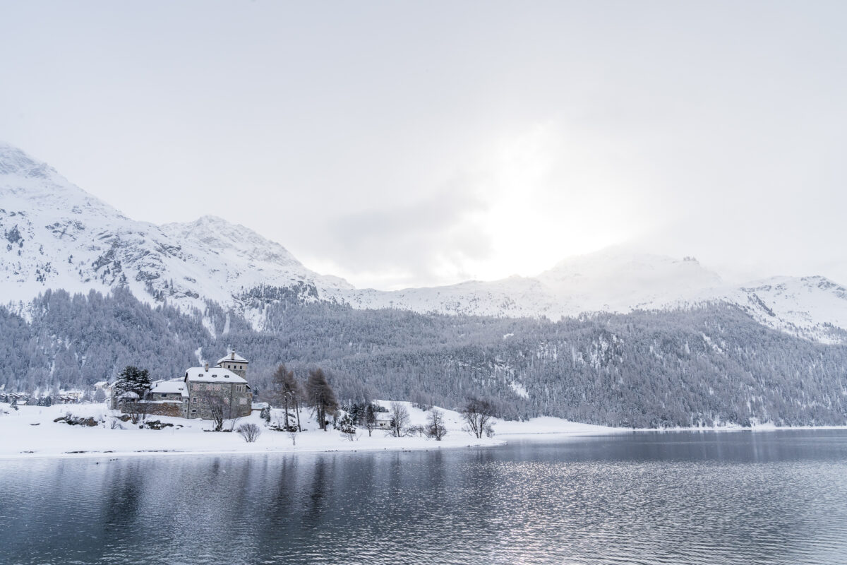 Winterwanderwege Surlej Silvaplana