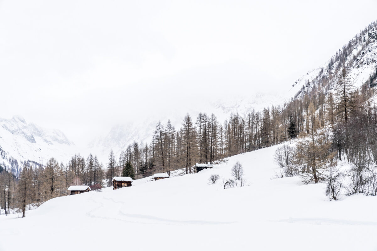 Winterwanderung Blatten Fafleralp