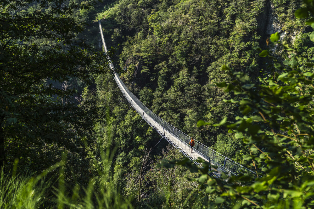 Ponte Tibetano - Tessiner Ausflugsziel