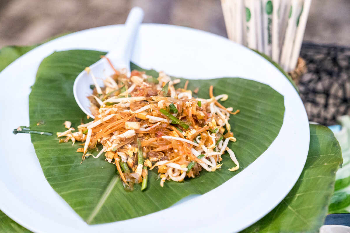 Pad Thai mit viel Gemüse