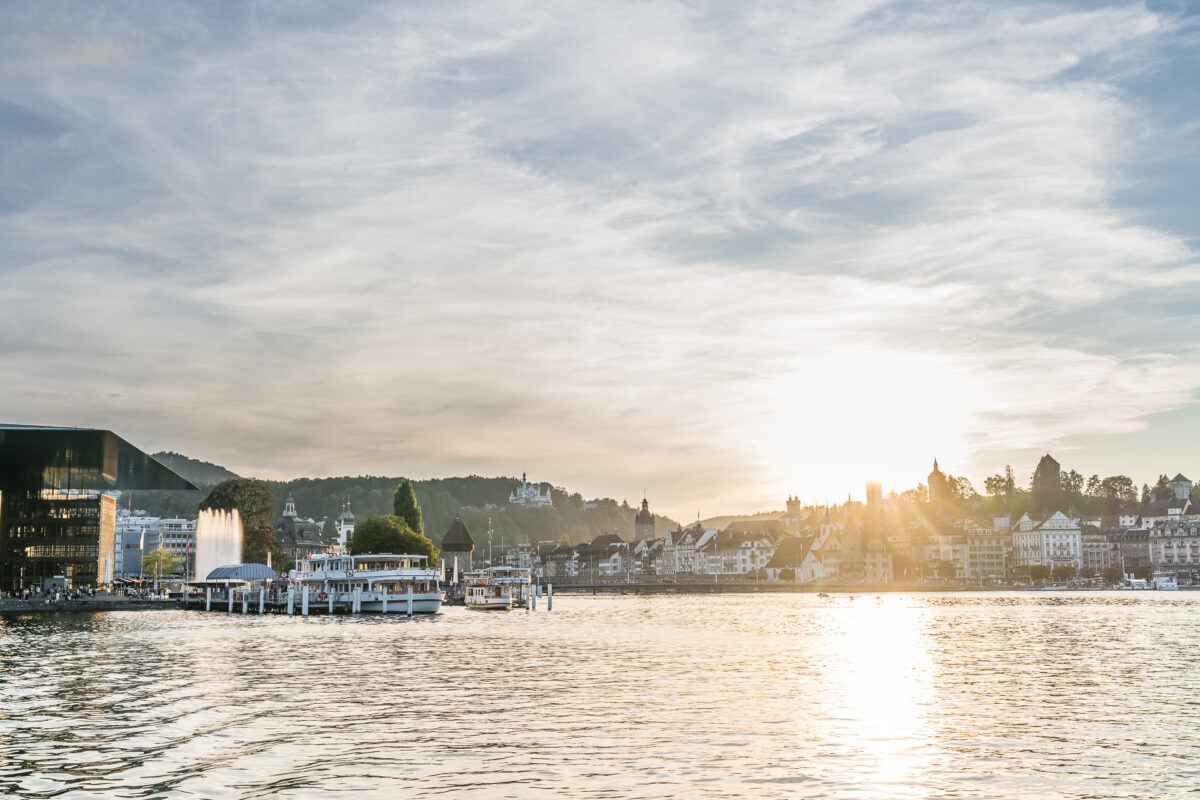 Sonnenuntergang Luzern