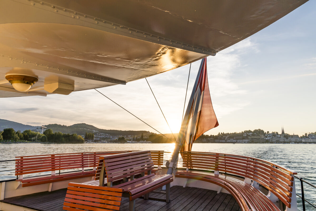 Luzern Abendrundfahrt Schiff