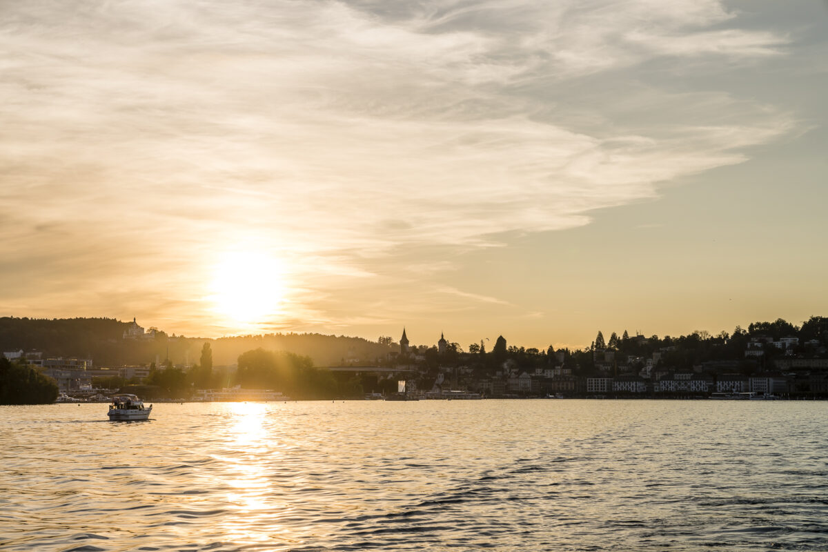 Sonnenuntergang Vierwaldstättersee