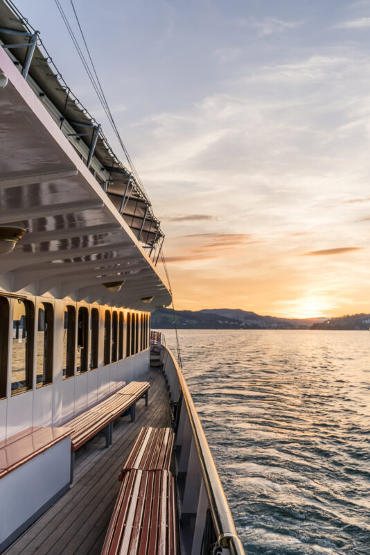 Dampfschiff Uri Abendfahrt