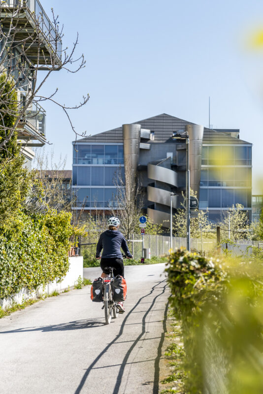 Biel Veloweg Schüssinsel