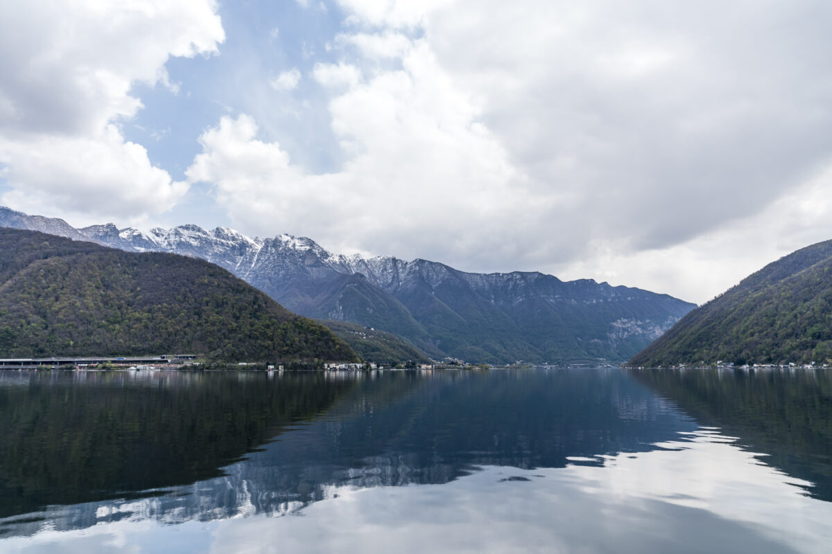 Luganersee Spiegelung