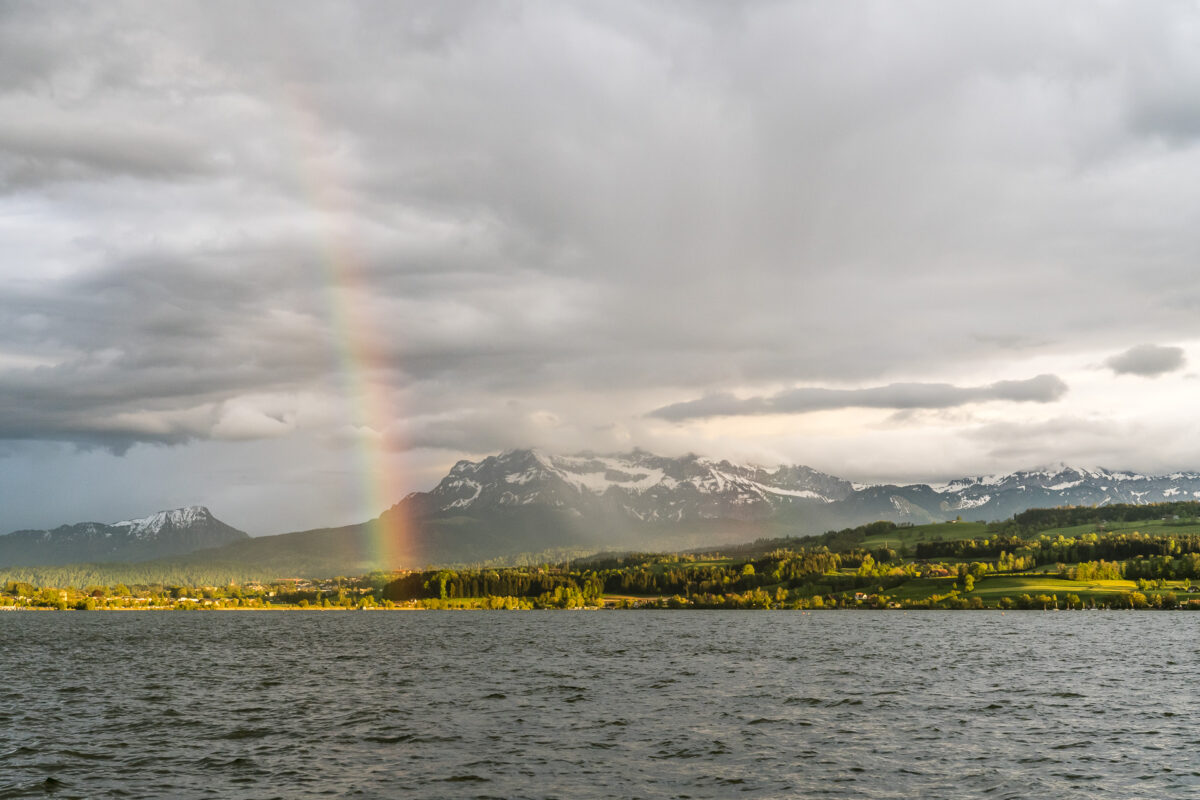 Regenbogen Sempachersee