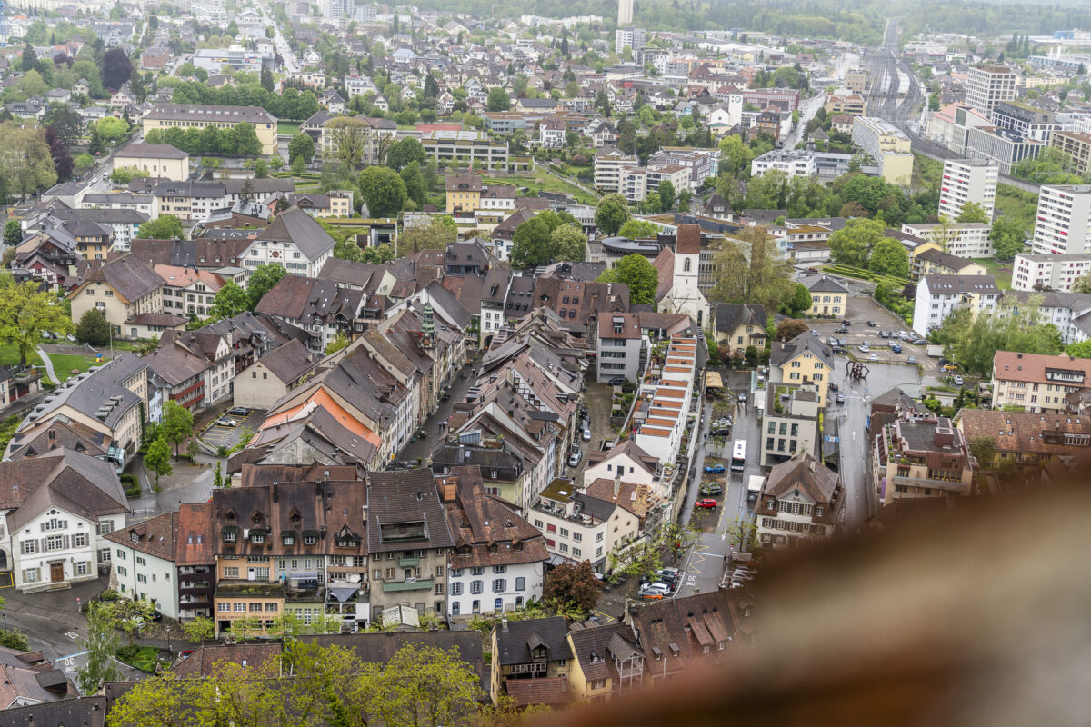 Panorama Altstadt Lenzburg