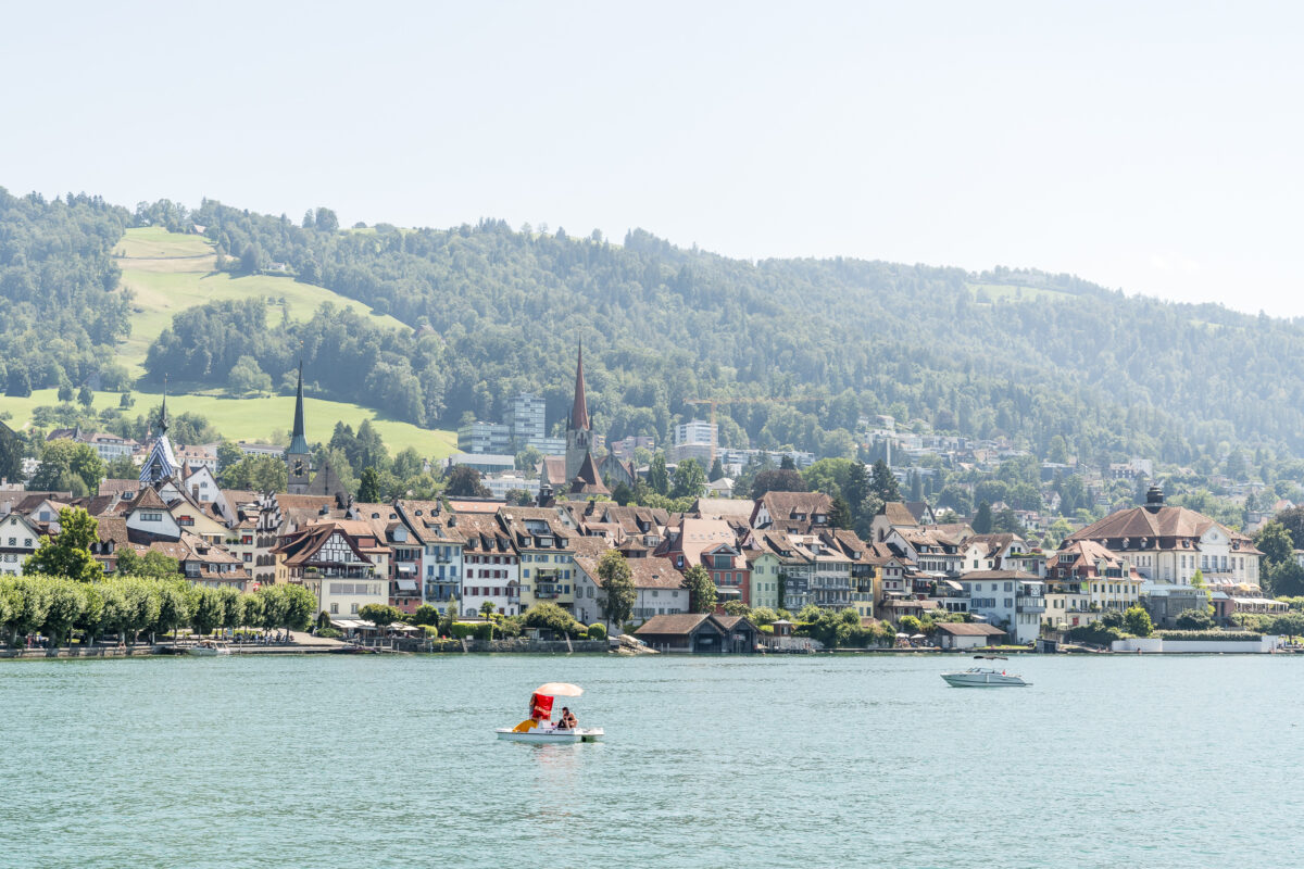 Zug Sommer Zugersee