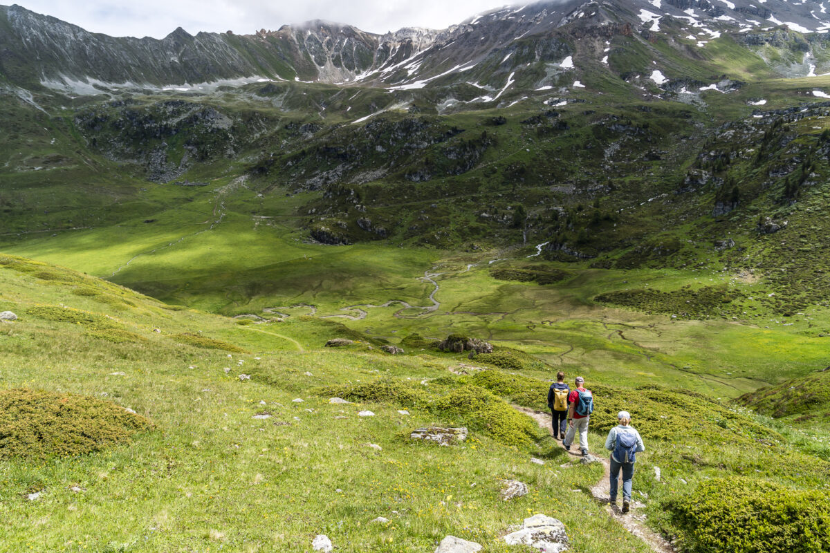 Vallon de Réchy Wandern