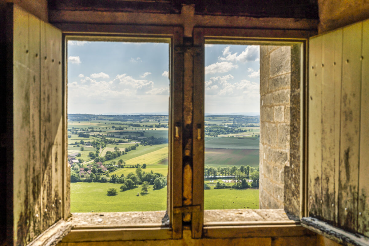 Aussicht Châteauneuf en Auxois