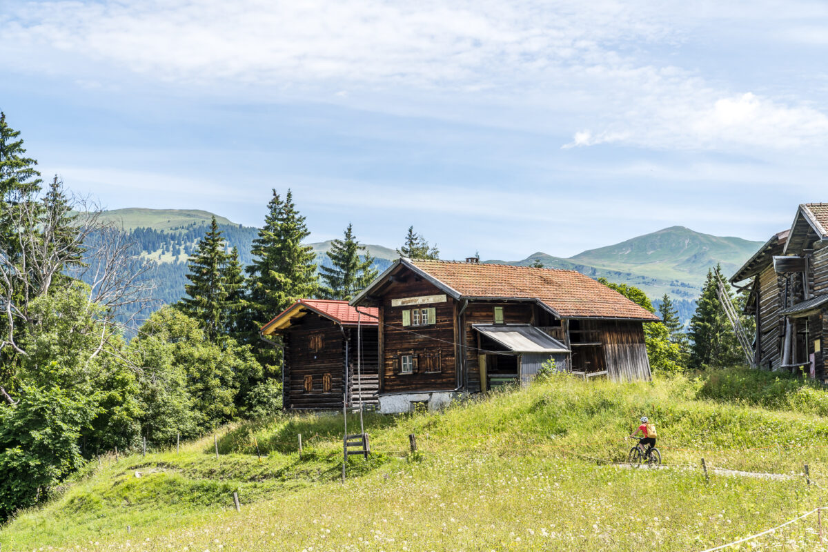 Biketour Tschiertschen Arosa