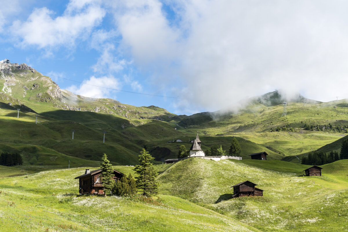 Arosa Alplandschaft