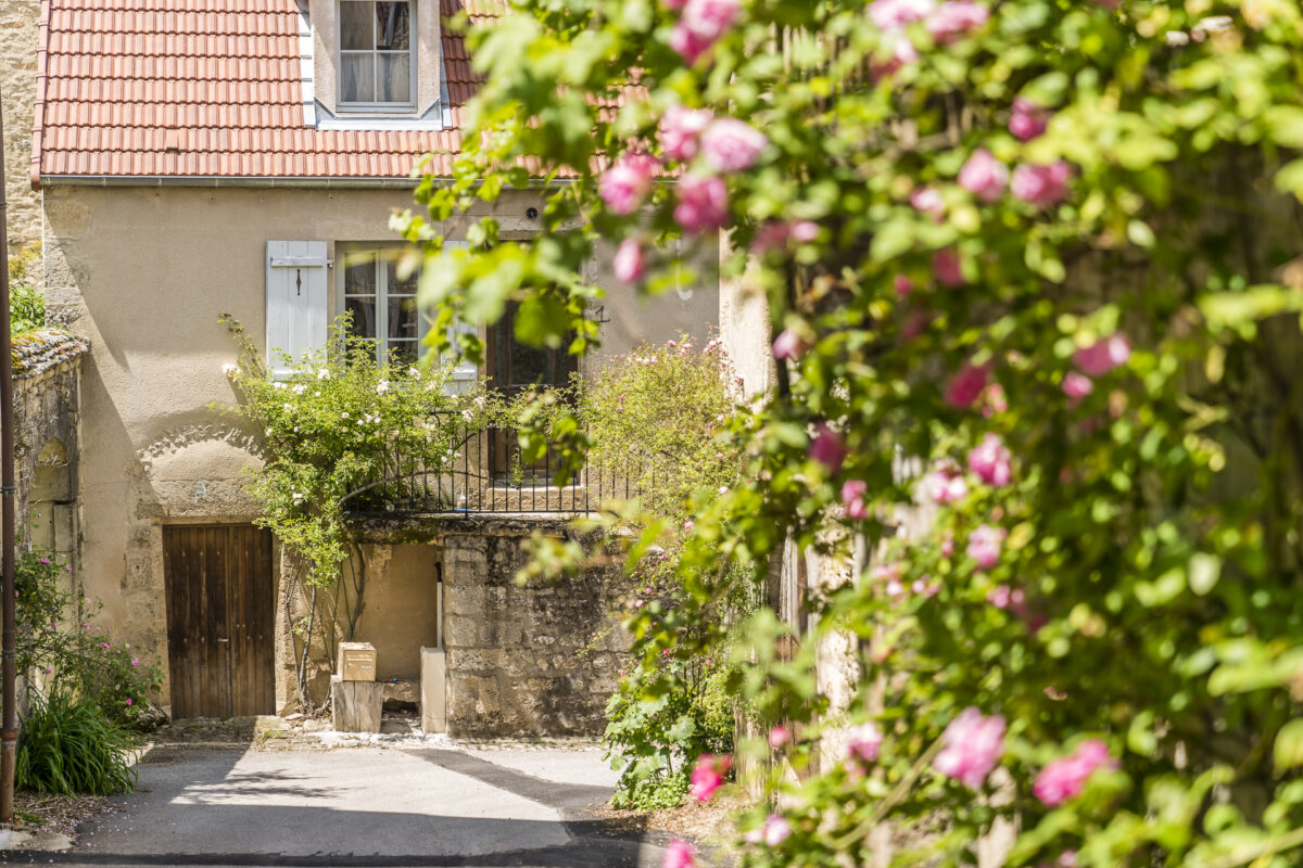 schöne Gassen in Flavigny sur Ozerain