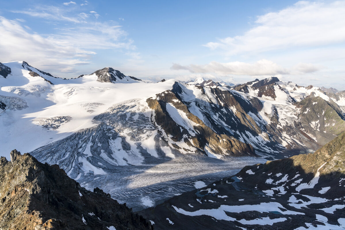 Aussicht Pitztaler Gletscher