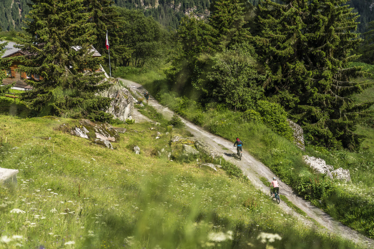 Biketrail auf der Belalp